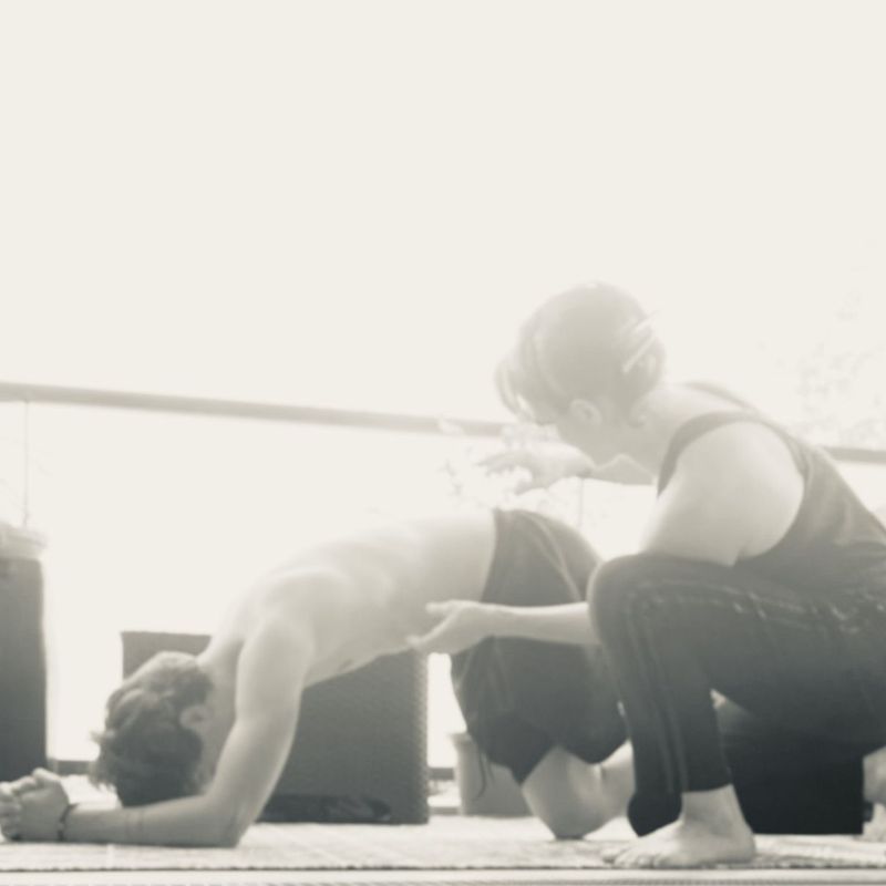 Pilates – étirement de la colonne